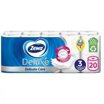 Altex Hartie igienica zewa deluxe delicate care, 3 straturi, 20 role Ofertă