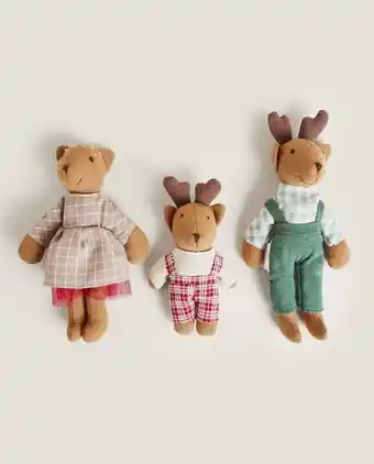 Zara Home Familie de reni de pluș Ofertă