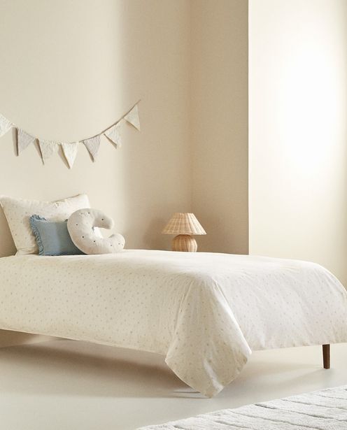Zara Home Husă de plapumă cu imprimeu păpădii Ofertă