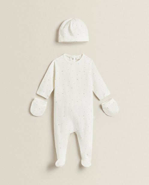 Zara Home Set pentru prima îmbrăcare cu luni și stele Ofertă