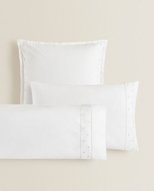 Zara Home Față de pernă cu luni și stele brodate Ofertă