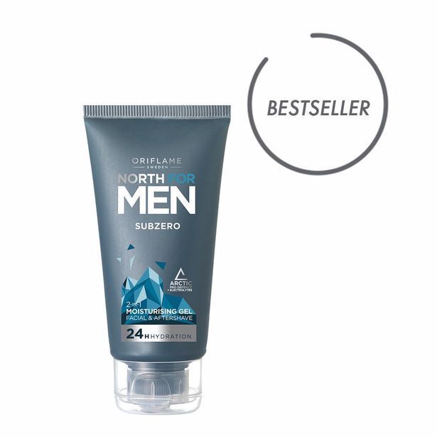 Oriflame Gel hidratant după ras north for men subzero Ofertă