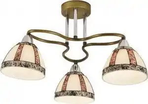Favi Lustra clasica 3 becuri e14 echo kl6607 klausen Ofertă