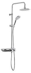 Favi Sistem de duș swiss aqua technologies cu baterie termostatică alb/crom satsstkp Ofertă