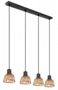Favi Suspensie vintage 4 becuri e27 wenna 54053-4h globo Ofertă