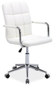 Favi Scaun ergonomic de birou copii alb q-022, inaltime reglabila, 45x40x87 Ofertă