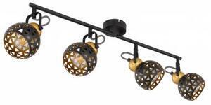 Favi Plafoniera vintage 4 becuri e14 sarra 54055-4 globo Ofertă