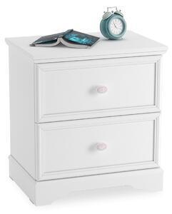 Favi Noptiera pentru camera fetelor colectia rustic white Ofertă
