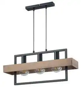 Favi Lustră pe cablu robin 3xe27/60w/230v lemn Ofertă