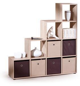 Favi Corp biblioteca organizator luini, sonoma, 139x33x144 cm Ofertă