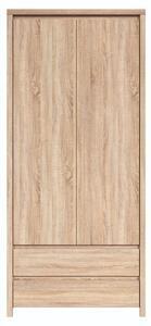 Favi Dulap 2 usi hol stejar sonoma kaspian, 90x55,5x200.5 cm Ofertă