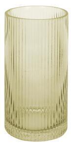 Favi Vază din sticlă pt living allure, înălțime 20 cm, verde Ofertă