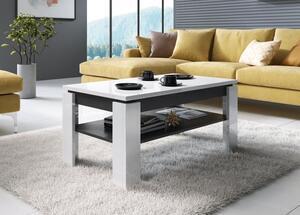 Favi Masuta toro, alb/grafit mat, 100x47x55 cm Ofertă