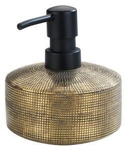 Favi Dozator ceramică pictat manual pentru săpun wenko rivara, 400 ml, auriu Ofertă