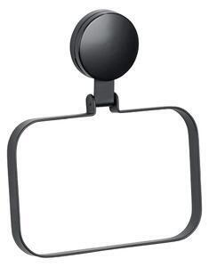 Favi Suport de perete pentru prosop wenko static-loc® plus, negru Ofertă