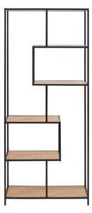 Favi Bibliotecă în decor de stejar sălbatic actona seaford, 77 x 185 cm Ofertă