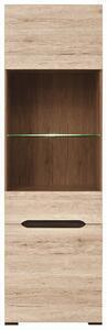 Favi Vitrina living modern elpasso reg1w1d, 60x41.5x200 cm Ofertă