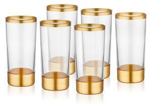 Favi Set 6 pahare glm0033, sticla 100%, 12x6x6 cm Ofertă