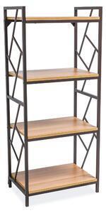 Favi Corp cu rafturi tablo r4, stejar/stejar, 60x40x140 Ofertă