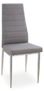 Favi Scaun tapitat cu stofa, cu picioare metalice han-263 gri, l40xa38xh96 cm Ofertă