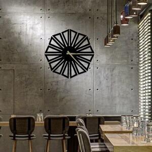 Favi Ceas de perete decorativ hedef, metal 100%, negru, 50 x 50 cm Ofertă