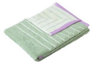 Favi Prosop din bumbac hübsch dora, 70 x 140 cm, verde Ofertă