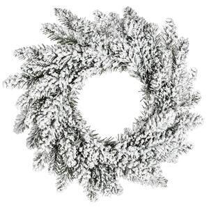 Favi Coroana decorativa de craciun anne alb / verde, ø50 cm Ofertă