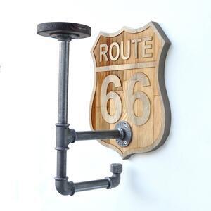 Favi Agatatoare boruraf218, stejar miere, placaj/metal, 27x39x25 cm Ofertă