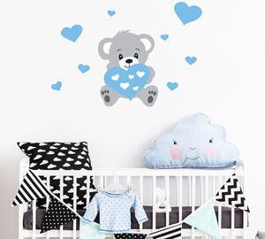 Favi Autocolant pentru perete ambiance teddy blue Ofertă