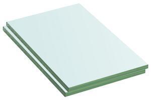 Favi Rafturi, 2 buc., 20 x 12 cm, panouri sticlă transparentă Ofertă