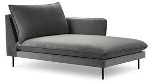 Favi Șezlong, cotieră pe partea dreaptă cosmopolitan design vienna, gri închis Ofertă