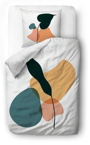 Favi Lenjerie de pat din bumbac satinat butter kings botanical art, 140 x 200 cm Ofertă