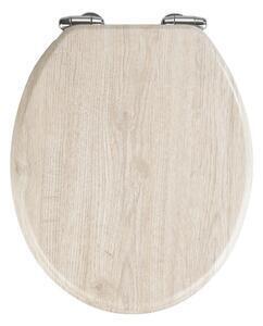Favi Capac wc cu închidere lentă wenko oak, 42,5 x 35,5 cm Ofertă