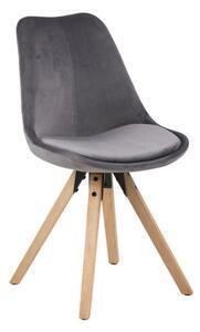 Favi Set 2 scaune actona dima velvet, gri Ofertă