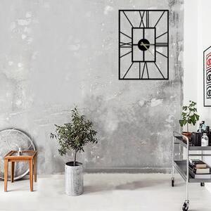 Favi Ceas de perete asalet, metal 100%, negru, 50 x 70 cm Ofertă