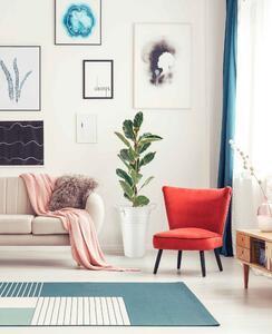 Favi Ghiveci decorativ glv0651, galvanizat 100%, 29x22x40 cm Ofertă