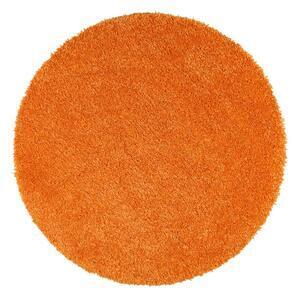 Favi Covor rotund universal aqua liso, ø 100 cm, portocaliu Ofertă