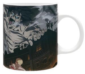 Favi Cana ceramica licenta attack on titan - eren's revenge 320ml Ofertă