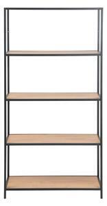 Favi Bibliotecă în decor de stejar sălbatic actona seaford, înălțime 150 cm Ofertă