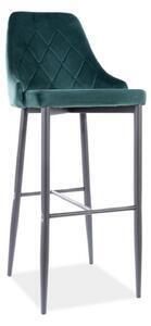 Favi Scaun de bar verde trix b h-1, 46x42x109 Ofertă