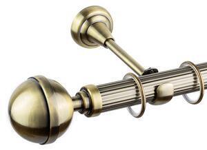 Favi Galerie simpla bara zimtata odiseu 25/19 – auriu antic - 160 cm Ofertă