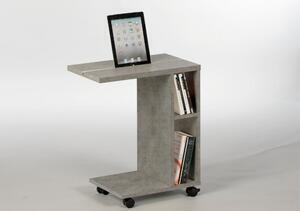 Favi Masuta pentru laptop latino beton, 50x30x60 cm Ofertă