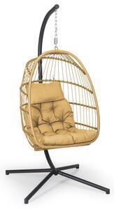 Favi Blumfeldt biarritz individuelle, balansoar suspendat, pernă pentru șezut, 130 kg, gri închis Ofertă