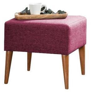 Favi Taburet zeni puf bordo Ofertă