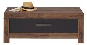 Favi Banca din pal cu 1 sertar blake stejar negru / stejar, l112xa45xh45 cm Ofertă