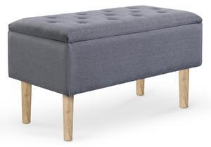 Favi Taburet cu spatiu depozitare cleo, 80x40x44 cm Ofertă