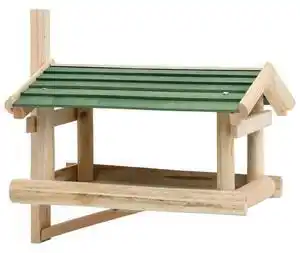 Favi Hrănitor de păsări, 35 x 29,5 x 21 cm, lemn masiv Ofertă
