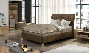 Favi Pat boxspring happy 120, personalizabil materiale gama premium, cu sal Ofertă