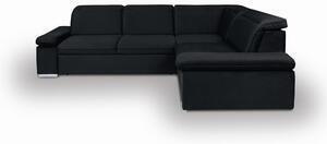 Favi Coltar smart darby, negru, 268x218x94 cm Ofertă