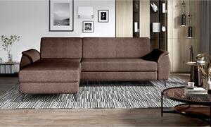 Favi Coltar mundo mini, sezlong stanga, stofa maro - vogue 4, 268x162x81, e Ofertă
